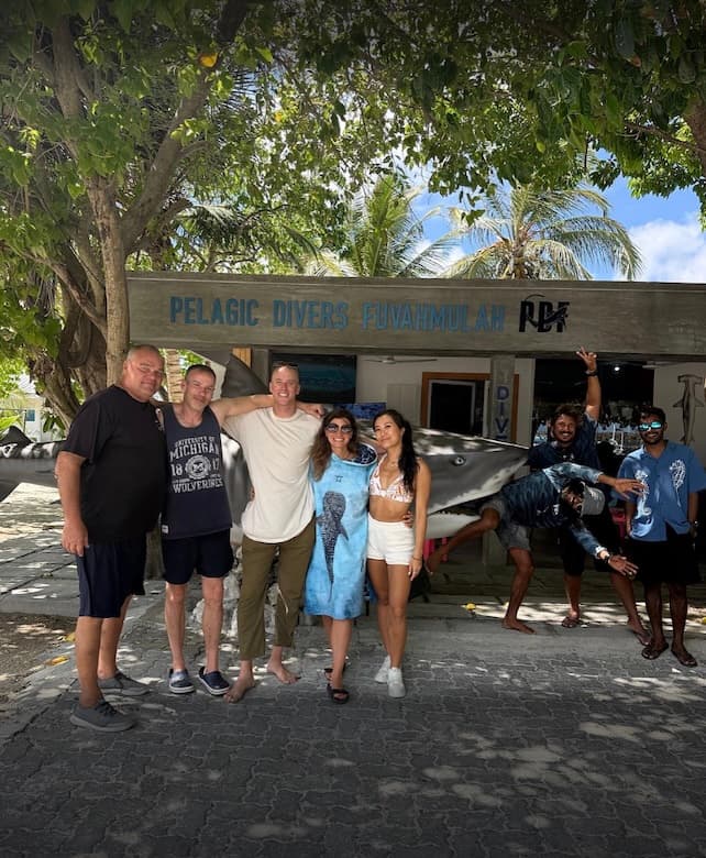 Don’t go anywhere else!!
Nov 2025
Can't recommend this dive shop enough. Good equipment, very safety conscious, the guides go above and beyond to make the experience as good as possible. Such a nice vibe around the shop and on the boat. Very knowledgeable about all diving matters around Fuvahmulah. Shop is located in the perfect area right beside the boats! Great experience!!!!